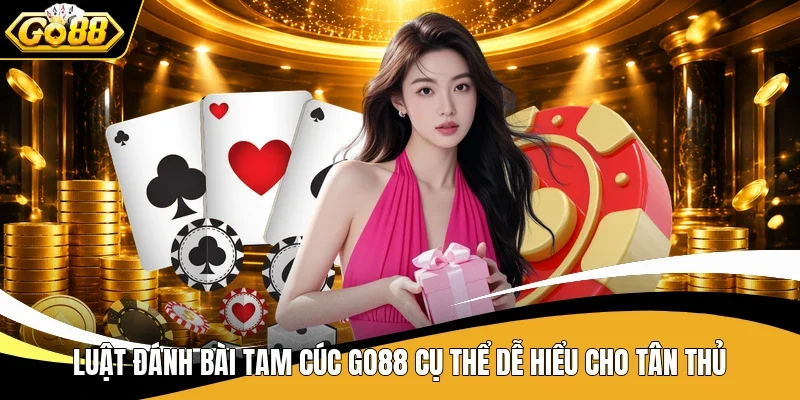 Luật đánh bài Tam Cúc Go88 cụ thể dễ hiểu cho tân thủ