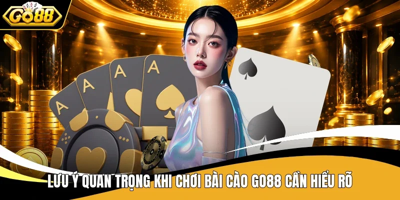 Lưu ý quan trọng khi chơi bài Cào GO88 cần hiểu rõ