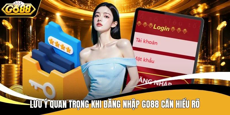 Lưu ý quan trọng khi đăng nhập Go88 cần hiểu rõ