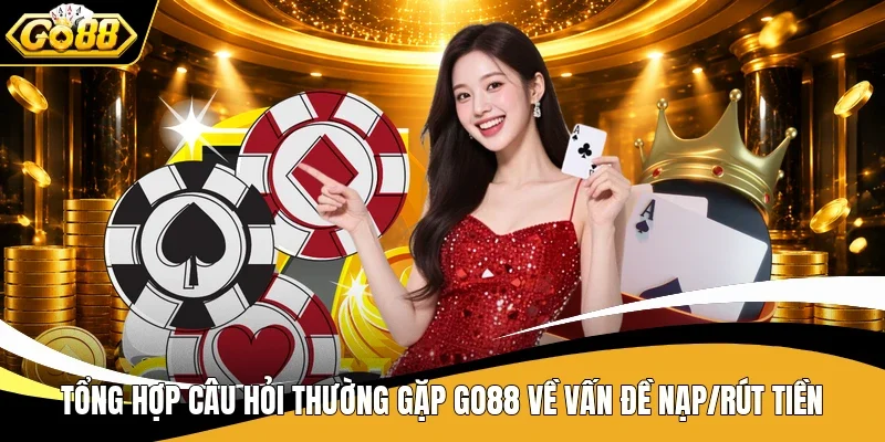 Tổng hợp câu hỏi thường gặp Go88 về vấn đề nạp/rút tiền